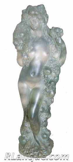 RLalique Figurine Avec Guirlande de Fruits Statuette by Rene Lalique
